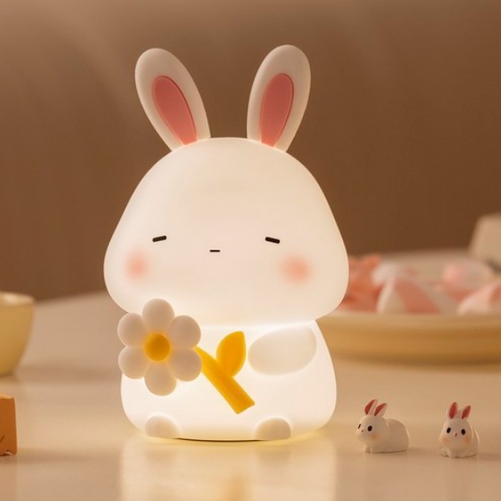 LED 토끼 무드등 동물인형 수면등