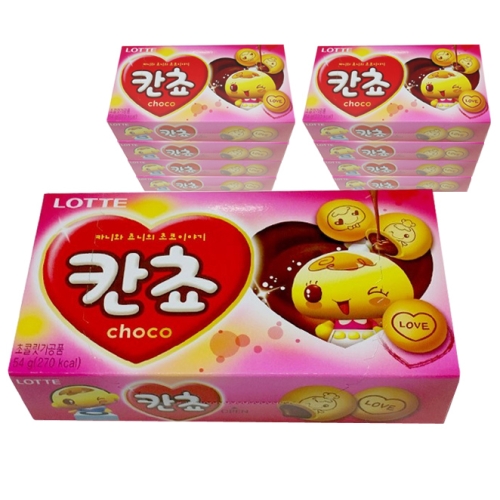 롯데제과 칸쵸 과자 54g 9개