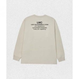 엘엠씨 LMC AUTHORIZED STANDARD LONG SLV TEE sand 0LM45FLS103SND 1336986