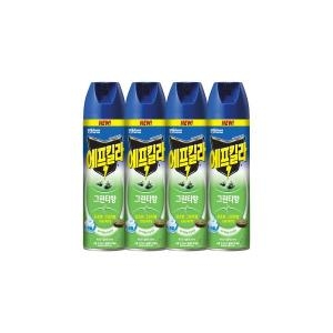 한국존슨 에프킬라 그린티향 500ml (4개)