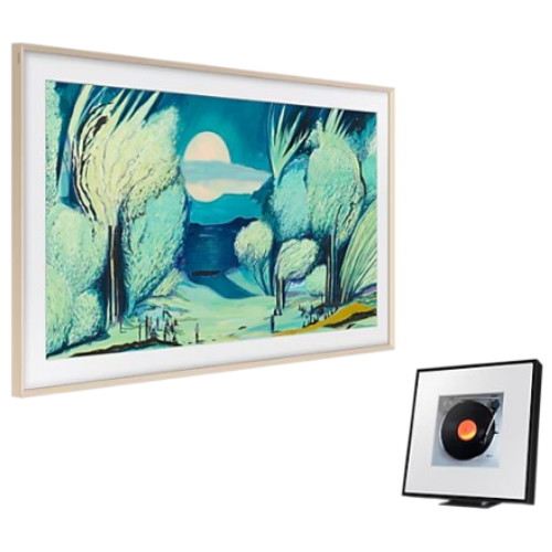 삼성전자 더 프레임 KQ43LSF03AFXKR + 뮤직프레임 HW-LS60D (챔퍼 샌드골드+스피커)