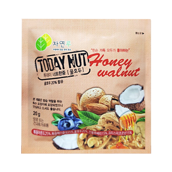투데이넛 너트한줌 꿀호두 20g