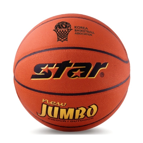 STAR 뉴점보 농구공 탄 칼라 6호