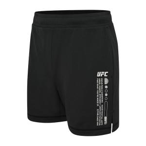 UFC SPORT 메쉬 릴렉스핏 쇼츠 5인치 블랙 U4SPV2313BK_이미지