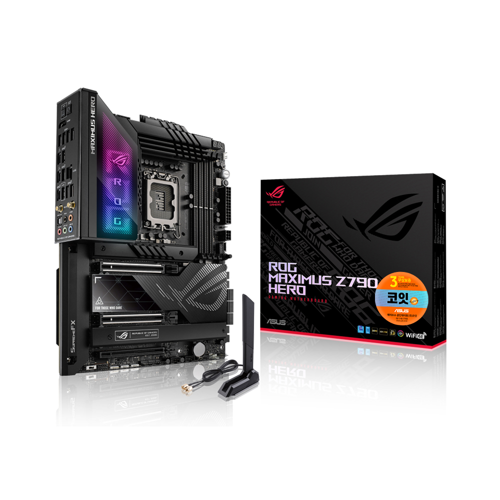 ASUS ROG MAXIMUS Z790 HERO 코잇이미지입니다. 누르면 해당 게시물로 새창이동합니다.