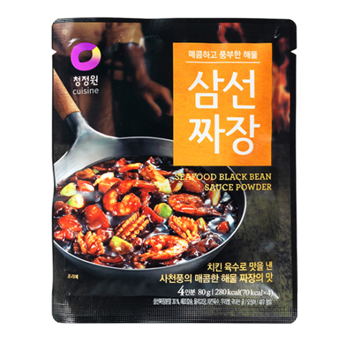 대상 청정원 삼선짜장 분말 80g이미지입니다. 누르면 해당 게시물로 새창이동합니다.