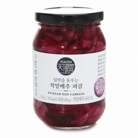 이마트 피코크 적양배추 피클 300g (1개)_이미지