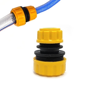 제이에스커머스 수도꼭지 이경 호스 연장 연결 커넥터 외경 19mm-25mm 커플러 어댑터