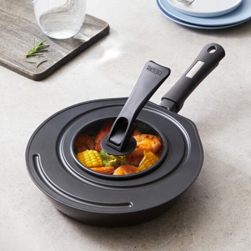 써모스 접이식 스탠딩 멀티뚜껑 (18~20cm)_이미지