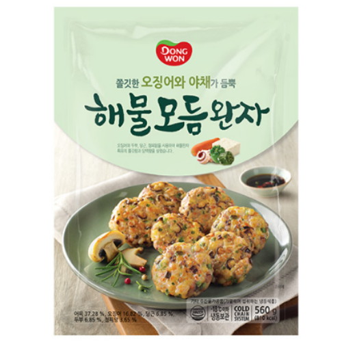 동원F&B 해물 모듬완자 560g (1개)