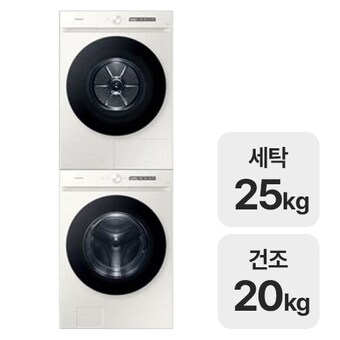 삼성전자 비스포크 AI <b>WF25CB8895BE</b> + DV20CB8890BE