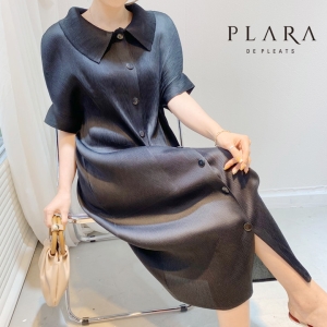 플라라 PLARA 카라하프플리츠원피스_PK2MOP026C_이미지
