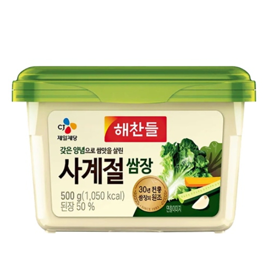 CJ제일제당 해찬들 사계절 쌈장 500g (6개)