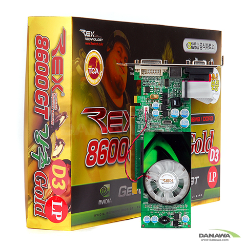 Rextech ������ 8600GT ���� Gold D3 256MB LP