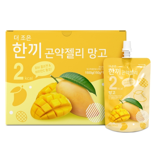 한끼곤약젤리 망고 1.5kg 1개