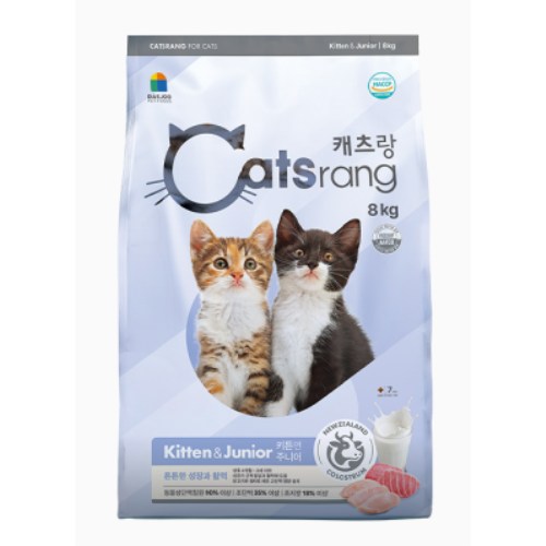 캐츠랑 키튼앤주니어 8kg (4개)_이미지