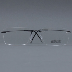 5515CL 9041 52mm 안경 5515 CL 9041 가벼운 티타늄 무테 안경테 SILO모델