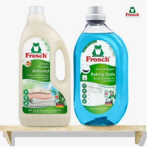 프로쉬 베이킹소다 액상 세탁세제 1.5L + 울 섬세물 세탁세제1.5L이미지입니다. 누르면 해당 게시물로 새창이동합니다.