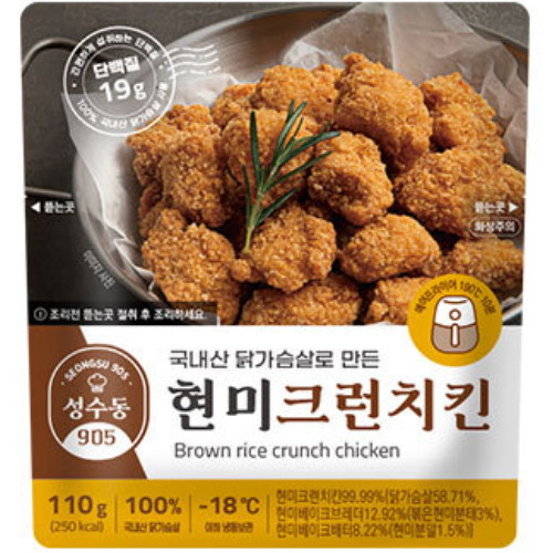 퍼니엠 다신샵 성수동905 현미크런치킨 110g (6개)_이미지