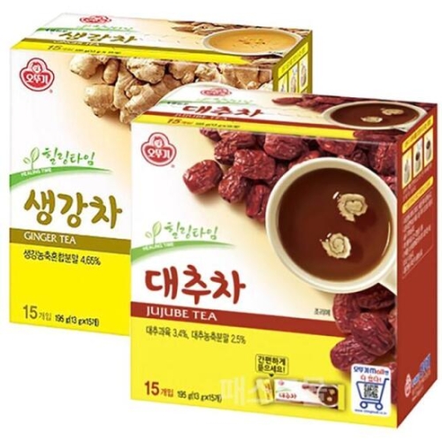 생강차 13g 15개입 + 대추차 13g 15개입