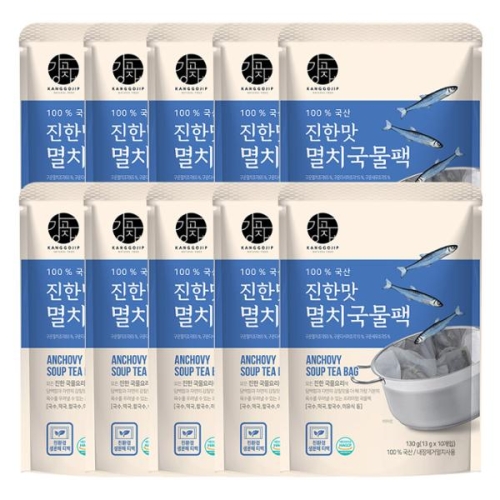 강고집 멸치국물팩 130g(13gx10입)