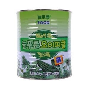 해마루 늘푸른 오이피클 홀 3kg_이미지