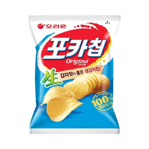 오리온 포카칩 오리지널 38g 4번들 (3개)_이미지