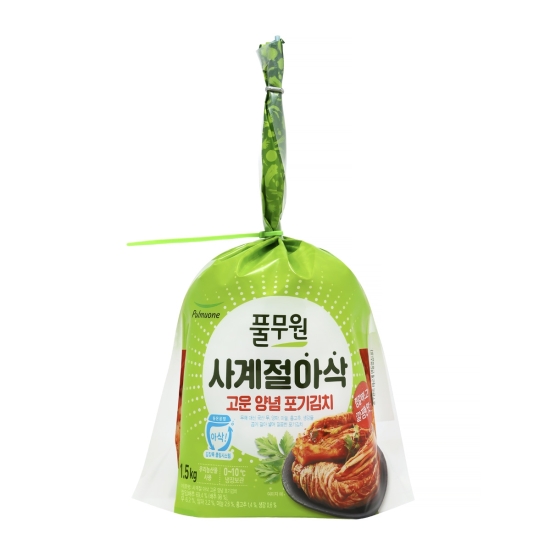 사계절 아삭 고운양념 포기김치 1.5kg