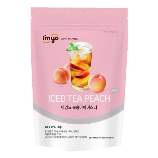 아임요 복숭아 아이스티 1kg (12개)_이미지