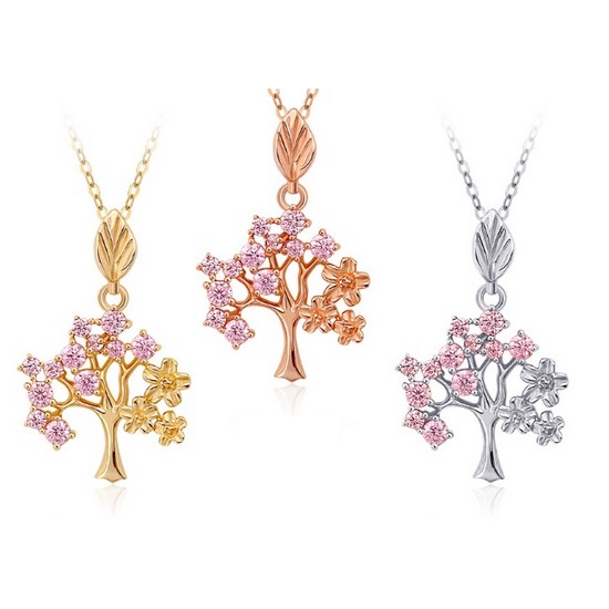 골드팡 18K 마이포시즌스 봄 탄생목 펜던트_이미지