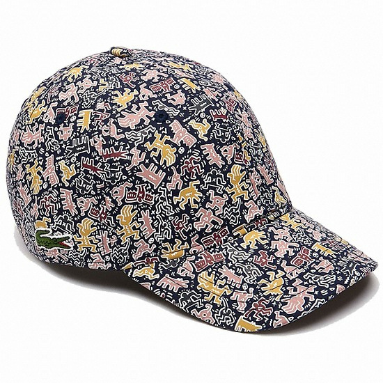 동일드방레 라코스테 키스해링 그린악어 캡 RK4782-19AQRN