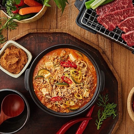 프레시지 고깃집 된장찌개 2인분 535g (1개)