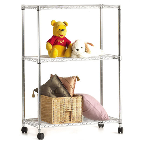  미지고 이동형 선반 특대형 3단