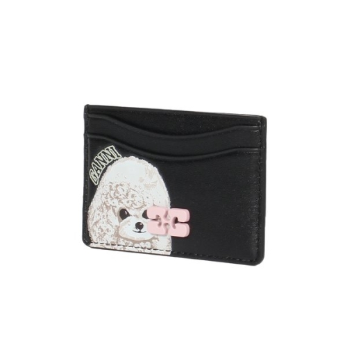 가니 애니멀 보우 카드 홀더 A6769 099 BLACK GNW003_이미지