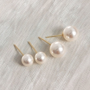 연예인착용 14k 스왈 진주 귀걸이