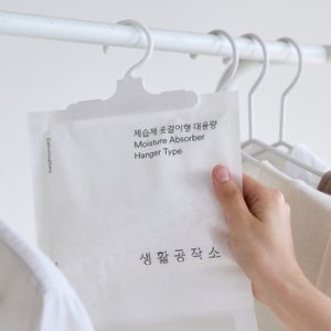 생활공작소 제습제 옷걸이형 대용량 200g (16개)_이미지
