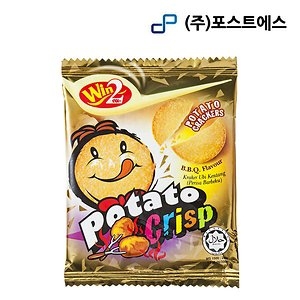 윈윈푸드 포테이토 크리스프 바베큐맛 15g (1개)_이미지