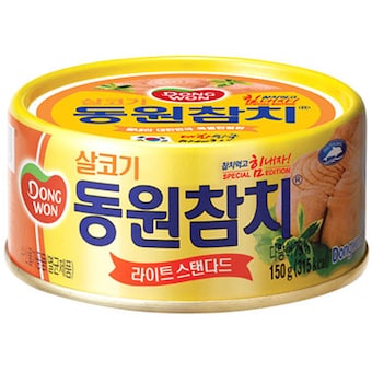 <b>동원</b>F&B 라이트 스탠다드 <b>참치</b> 150g