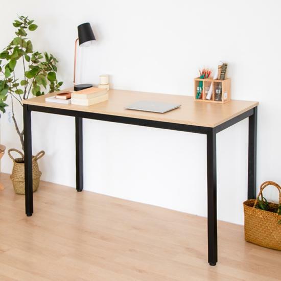 인터데코 스틸프레임 일자 책상
