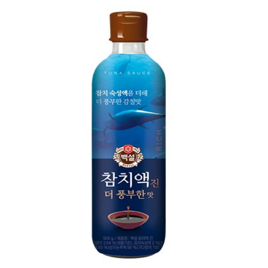 백설 참치액 진 더풍부한맛 900g (6개)_이미지