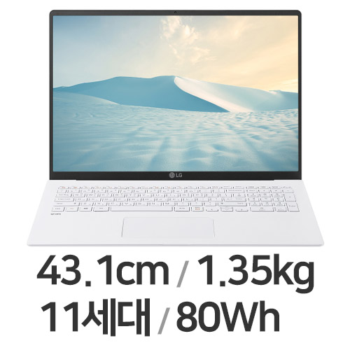 LG전자 2021 그램17 17ZD95N-GX56K (SSD 256GB)_이미지