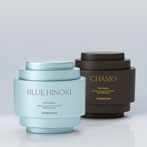 아이아이컴바인드 탬버린즈 퍼퓸 핸드크림 미니 듀오 세트 (블루히노키+카모) (1세트)