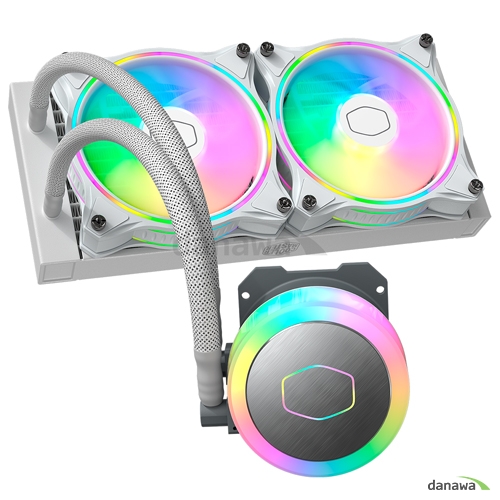 쿨러마스터 MasterLiquid ML240 Illusion (화이트)_이미지