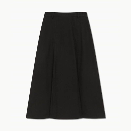 인동에프엔 시스티나 울 블렌드 플레어 롱 스커트_AWWSKP41020_MB