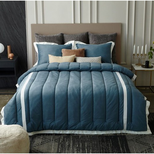 까사리빙 호텔식 극세사베딩이불패드세트 2개 (퀸 Q)_이미지