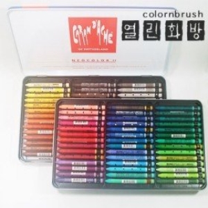 까렌다쉬 수성크레용 84색 neocolor ll /크레용/유성크레용/미술용품