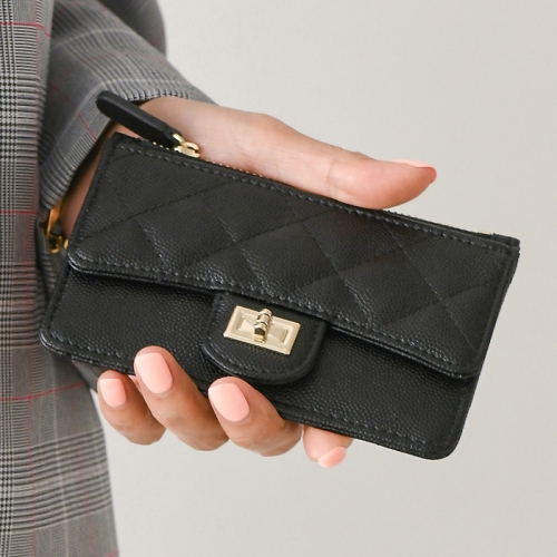 옴니아 소가죽 여성지갑 보이 카드지갑_이미지