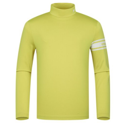 JDX골프 소매 로고 하이넥 기모 티셔츠 X2TLW1442YG_이미지