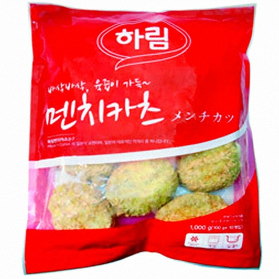 하림 멘치카츠 1kg (10개)_이미지