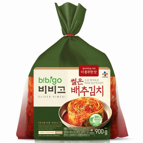 CJ제일제당 비비고 썰은 배추김치 더 풍부한 맛 900g (1개)
